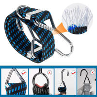 Cuerda Elástica De Bungee Con Gancho 4-10Pc Diámetro 2.5cm Para Motocicleta Camping Maletero De Coche Correa Antideslizante De Alta Dureza - details 8