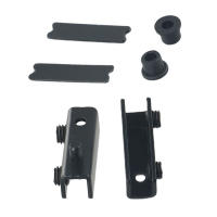 Juego De Bisagras De Puerta De Vidrio En Acero Inoxidable Resistente Al Rusticidad Para Perilla De Rotación En Esquina - details 13