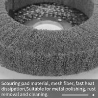 SIFANG Disco De Polvo De Nácar De Nylon Fibra 4/4.5/5 Pulgadas 1PC 800 Grith Para Pulido De Madera Y Metal Con Mezclador De Esmeriladora - details 3