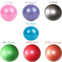 Bola De Yoga De 25cm Bola De Gimnasia De Fitness Plegable Antirrota Con Clip Transparente Y Engrosada Para Pilates - details 23
