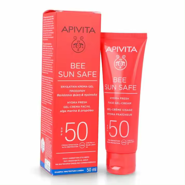 Apivita Bee Sun Safe Hydra Fresh Gel Crema Spf50 50 ml - 1