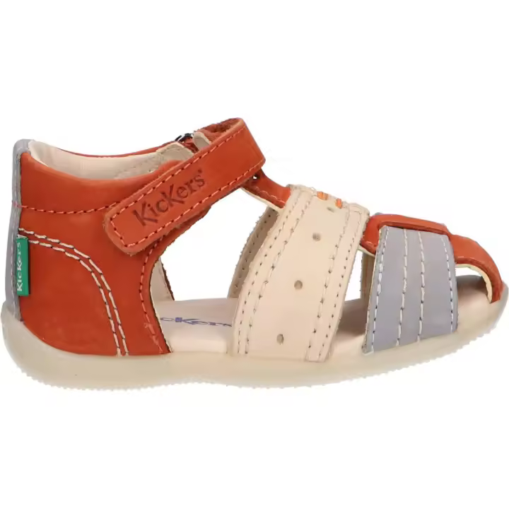 Sandalias de Niño KICKERS 785420-10 BIGBAZAR-2 92 MARRÓN BEIGE - 1