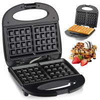 Mini Horno Eléctrico Multifuncional Para Galletas Y Sándwiches Antiadherente Para Desayuno En Casa Máquina De Hornear Postres - details 0
