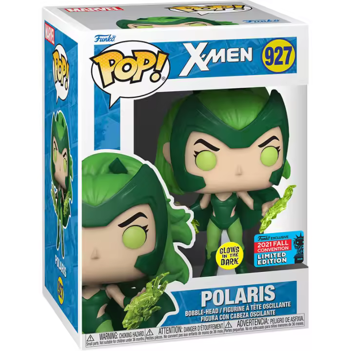 Figura Pop Marvel X-Men Polaris Exclusive-Figura de Vinilo Coleccionable - Idea de Regalo- Mercancia Oficial - Juguetes para Niños y Adultos - Movies Fans - Muñeco para Coleccionistas y Exposición - 1