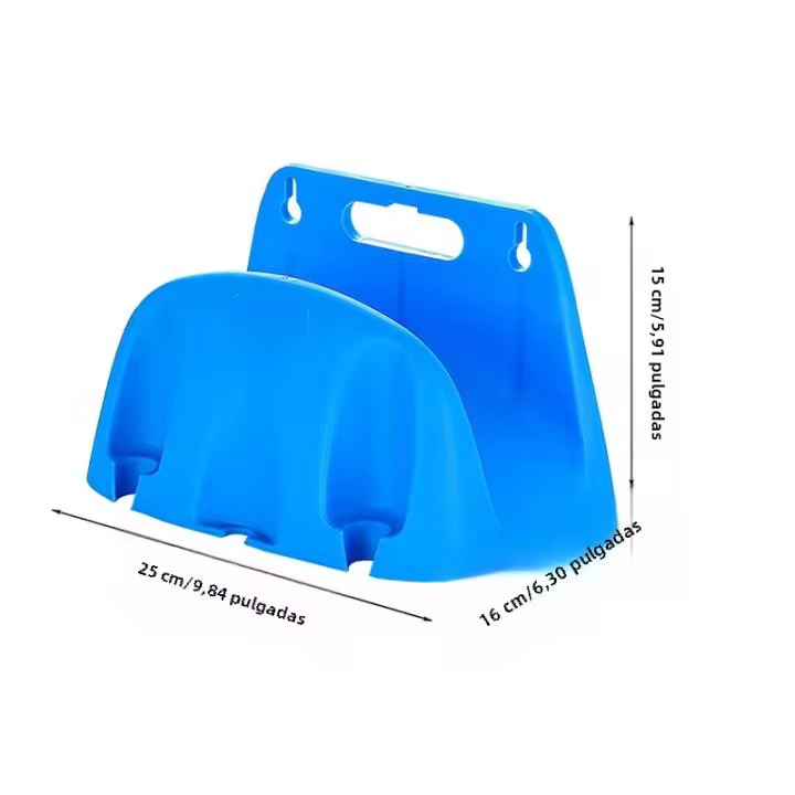 Organizador De Riegos Para Jardín 1Pc Estante De Plástico Para Tubo De Riego Colgante En La Pared Herramienta De Jardinería Duradera Para Riegos Domésticos - 1