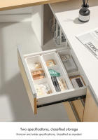 Organizador De Cajones Retráctil Para Escritorio Ajustable En Longitud Caja De Almacenamiento Compartment Estuche Para Ropa Y Maquillaje - details 8