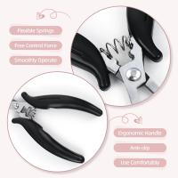 Tijeras De Extensión De Cerdas Keratin Pr- Para Extensiones De Cabello Herramienta De Plegar Accesorios De Extensiones De Cabello - details 4