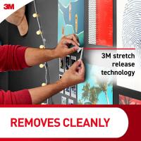 16 Pcs 3M Command Poster Strips Para Colgar Pósteres Sin Dañar La Pared Herramientas No Necesarias Decoración Para El Hogar - details 11