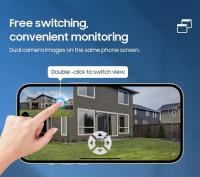 Cámara de Seguridad Solar de Lente Doble 4K 4G Tarjeta SIM Visión Nocturna Color Audio bidireccional - details 5