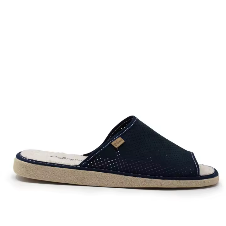 Zapatillas de estar por casa hombre CABRERA 2883 MARINO PALA MUSTISUEDE MARINO 35123 25V - 1
