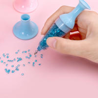Lápiz De Perforación Creativo Para Pintura De Diamantes En Forma De Maceta Con Flores Herramienta Para DIY Manualidades Y Costura - details 4
