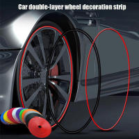 Pegatina De Protección Para Ruedas De Coche 8M/Roll Protección De Neumáticos En Color Estilo De Bandeja De Decoración De Goma Montaje Fácil - details 2