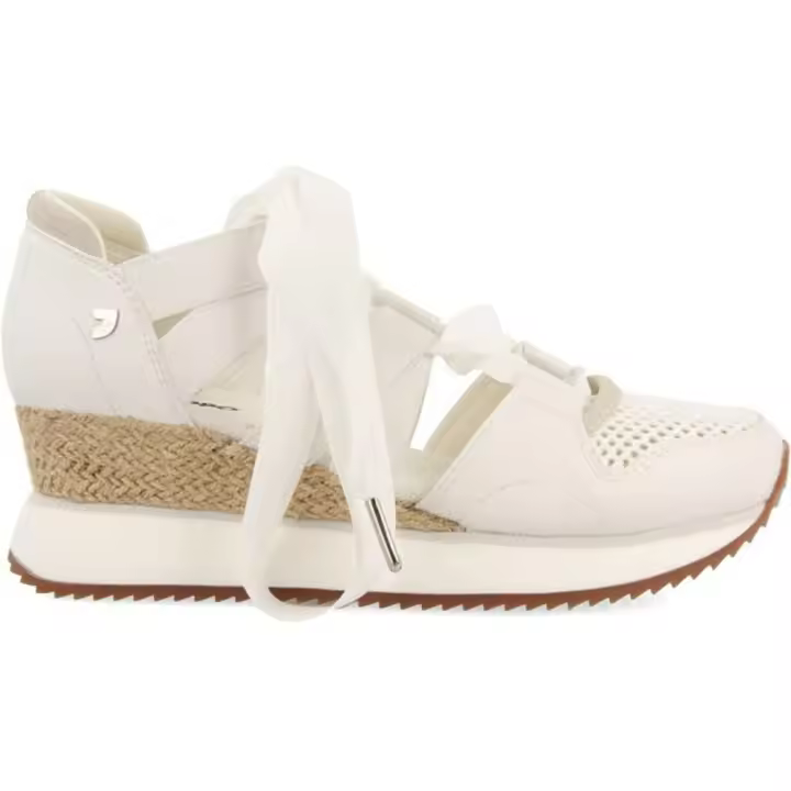 Zapatilla Mujer Gioseppo 72193 Beige Espadrilles Cuña Yute - 1