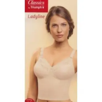 Sujetador con estomago Triumph + LADYLINE/L-115B-Beig - 1