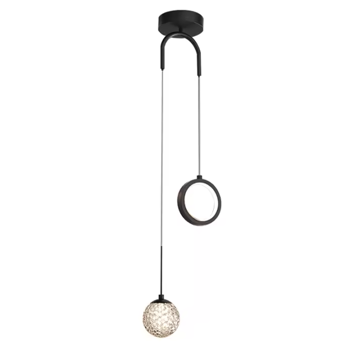 Lámpara Colgante Nórdica LED Para Iluminación Interior De Dormitorio Y Sala De Estar Decoración De Hogar Lámpara Colgante Para Mesa De Comedor - 1