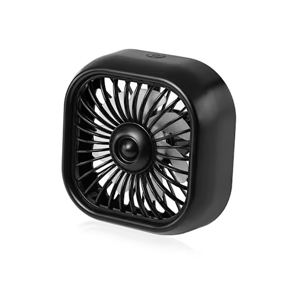 Ventilador de coche powerful y Silencioso para escape de aire with Luz USB - Mini refrigerador múltiple para el interior del coche - 1