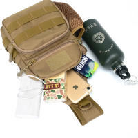 Mochila De Hombro Para Motocicleta Y Deportes Al Aire Libre Molle Cruzada Para Caza Pesca Senderismo Viajes Y Camping - details 4