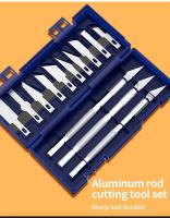 Cuchillo De Grabado De Metal Para Artesanía Y Escultura Herramienta De Corte Preciso Para Papel Y Reparación No Slip DIY Art Hobby - details 9