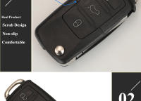 Llave De Coche Remota Jingyuqin 6QE 959 753 434MHz Para Volkswagen VW Fox Gol Sharan 2010+ Saveiro2009-2012 Con 3 Botones Flip - details 4