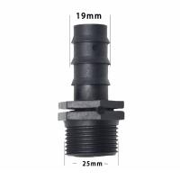 Conector De Barbaco De Jardín De Plástico 1PC Hembra/Macho Tamaño De Hilo 1/2 3/4 a 1 Pulgada Fitting De Riega Para Jardín - details 2