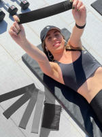 Banda De Resistencia Para Ejercicio Fitness Y Yoga Entrenamiento De Pilates Crossfit Equipo De Gimnasio Para Estiramiento Y Acondicionamiento Corporal - details 9