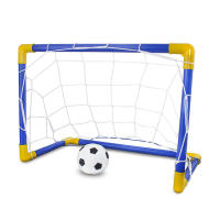 Juego De Puerta De Fútbol Para Interior Miniatura Con Red Y Marco Plegable Kit De Juguete Para Niños Inflable Material PVC - details 1