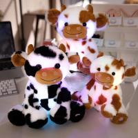 Muñeco De Peluche Con Luz LED Suave Torro Iluminado Para Niñas Y Niños Juguete De Almohada De Cama Regalo De Cumpleaños Y Festivales - details 6