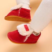 Botitas De Nieve Para Bebé Niño Y Niña Zapatos De Primera Caminata Invierno Algodón Cálido Antideslizante Suela Nuevo Nacido Zapatos Para Cuna - details 36