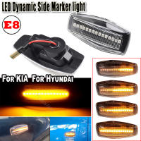 Par De Indicadores Dinámicos LED Para Hyundai Tucson Terracan Coupe Trajet Matrix Elantra XD I10 Getz Sonata XG Marcador Lateral De Faros - details 6