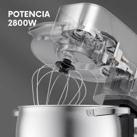 Batidora Amasadora Eisenbach 12 L - 12 Velocidades, Motor Potente 2800W - Accesorios Incluidos para amasar, batir y mezclar - Bol de 12L en Acero Inoxidable - Pantalla Táctil LED - details 2