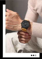 Reloj De Pulsera Masculino PENGAGAR De Acero Inoxidable Resistente Al Agua Y a La Magnetización Con Puntero Scrolls Creativo Caja Incluida - details 10