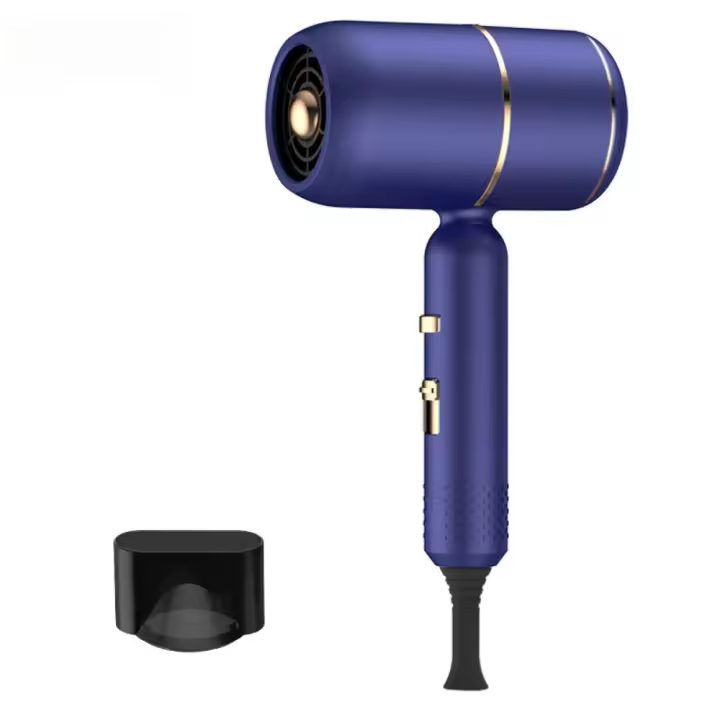 2400W plegable-Tecnología Iónica 5 niveles with Control Térmico Inteligente,Motor DC Silencioso 52dB y Manguito Cerámico Anti-Frizz - 1