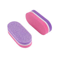 Lote De 50 Mini Esponja De Uñas De Color 100/180 Buffer De Uñas Doble Cara Eliminador De Cutículas Manicura Y Pedicura - details 2