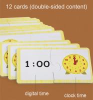 Reloj Educativo Para Niños Juguete Interesante De Horas Minutos Y Segundos Puzzle De Aprendizaje Preescolar Ayudas De Enseñanza Montessori - details 3