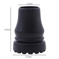 Cubierta De Bajo Para Palo De Caminar De Goma Antideslizante Fundas Para Manzanas Y Paredes De Escalada Accesorios De Senderismo - details 6