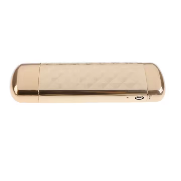 Caja De Gafas De Metal Duradero Nueva Moda Accesorios De Gafas De Aluminio Protector De Sol Capsula Flip Portátil Para Hombres Y Mujeres - 1