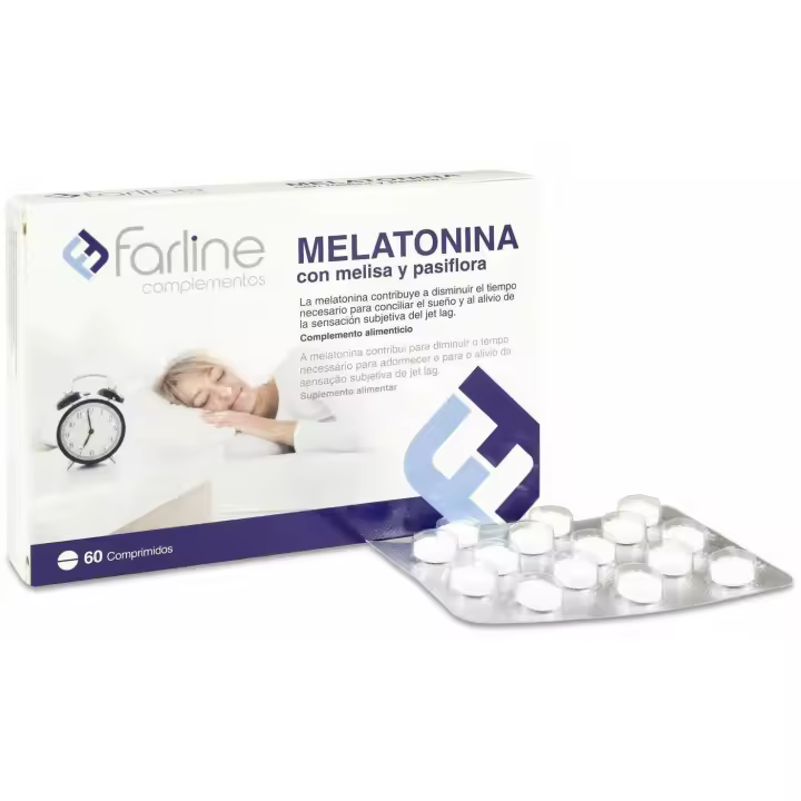 Farline Melatonina, 60 Comprimidos - 1