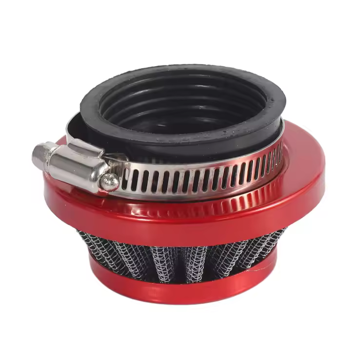 Kit de Mejora de Bicicleta Pocket Súper Filtro de Aire de Aluminio Rojo de 44MM para Moto de 47Cc 49Cc Mejora de Moto Dirt Bike ATV Quad - 1