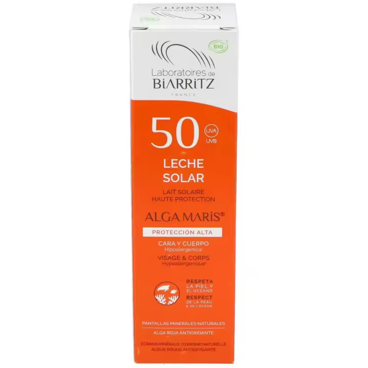 Laboratoires De Biarritz Alga Maris Leche Solar Fps50 100Ml - 1
