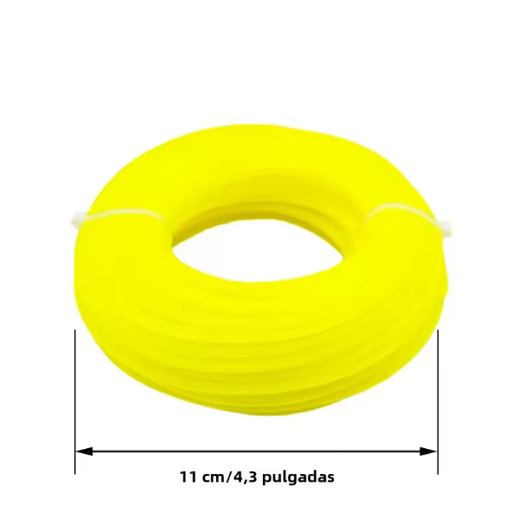 LUSQI Hilo De Nylon Para Trimmer De Hierba Hexagonal 3mm 15m/10m/5m Accesorio Para Cabeza De Sierra De Cortacésped Y Cortacalles - 1