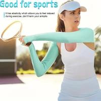 Pantalla De Golf Para Mujer Protección Solar Con Mangas Deportivas Para Ciclismo Al Aire Libre Protección De Hombros Unisex - details 2