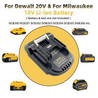 Adaptador De Batería DM18M Para Milwaukee Dewalt Makita Conversión De Batería 20V a 18V Accesorio De Batería Para Herramientas Eléctricas - details 5
