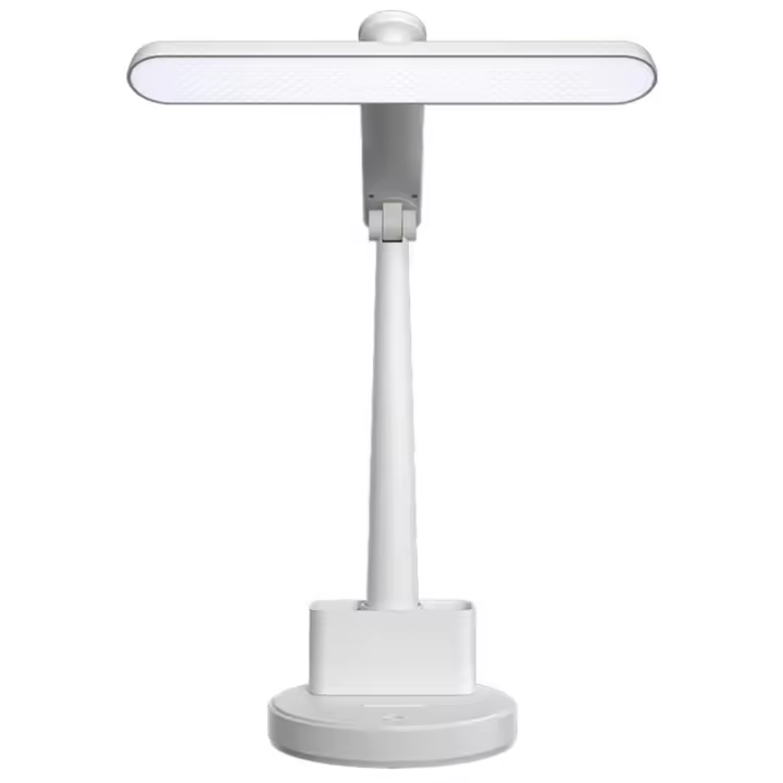Lámpara De Mesa LED Con Protección Ocular Iluminación Dimmable Para Estudio Y Oficina Luz De Escritorio Inteligente Con 3 Niveles De Iluminación Toque Lámpara De Lectura De Cama Plegable - 1