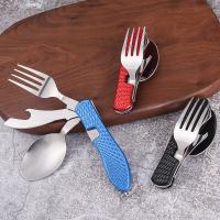 Juego De Utensilios De Camping Plegables - Cuchillo Fork Sartén Multi-Funcional Para Actividades Al Aire Libre Y Deportes Picnic Viaje - details 16