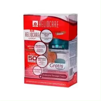 Heliocare Color Spf50+ Gel Crema Brown 50Ml + Endocare Tensage Crema 15Ml - 1