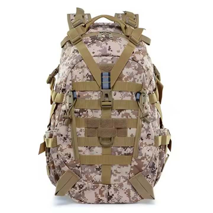 Mochila Táctica De Camping 35L Para Hombres Y Mujeres Impermeable Y Duradera Con Sistema De Marco Interno Material De Nylon Rucksack De Salida De Emergencia Para Senderismo Y Viajes - 1