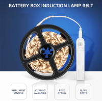 Tira De Luz LED Con Sensor De Movimiento PIR 30LEDs/m 2835SMD Para Iluminación De Armario Cajón Escaleras Con Batería - details 0