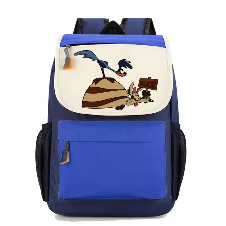 Mochila Correcaminos y Coyote. Varios colores. Ideal para la escuela. Colegio. Senderismo. Excursiones. Multiples bolsillos - 1