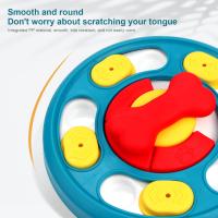 Juguetes Interactivos Para Perros Alimentadores De Puzle Dispensador De Alimentos Para Aumentar La Inteligencia De Tu Mascota Anti-Obstrucción Placa De Licking Para Perros Suministros Para Mascotas - details 7