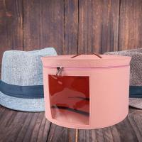 Caja De Sombreros Para Mujeres Y Hombres Con Tapa Antipolvo Portátil Organizador De Almacenamiento Para Sombreros Viaje Caja De Sombreros Para Sala De Estar Armario Oficina - details 6